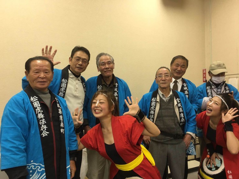 【Pen.turn女子ブログ】「松圃虎舞で民族芸能大会に出場」