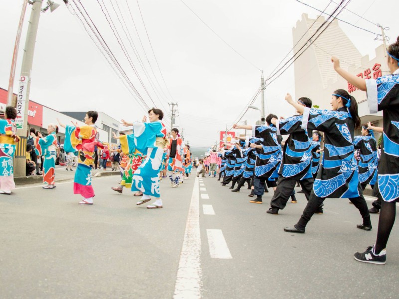 きょうのけせんぬま。「まち全体が沸く、夏のとある週末。」